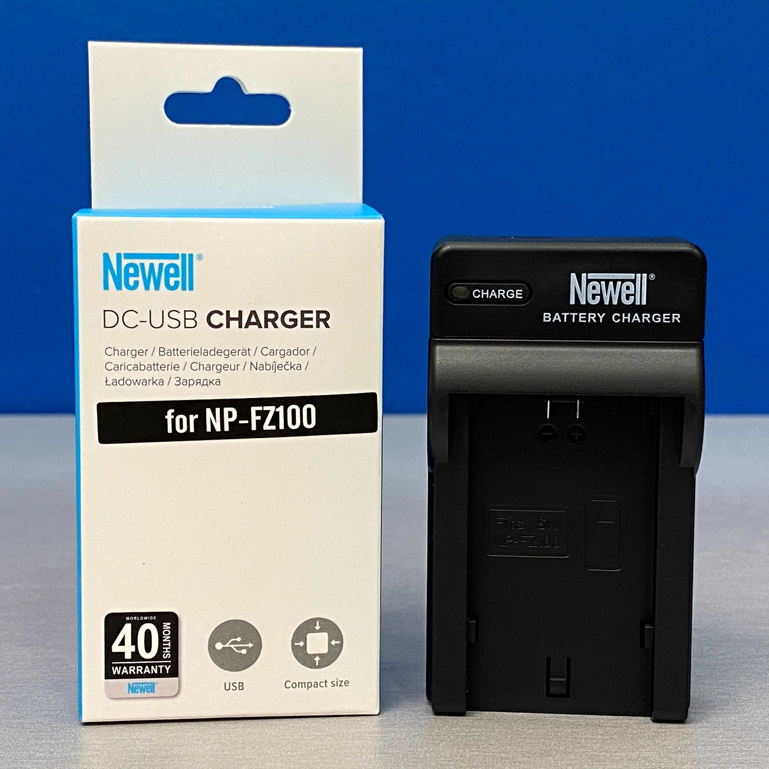 Carregador Newell DC-USB (Sony NP-FZ100) - NOVO - 3 ANOS DE GARANTIA