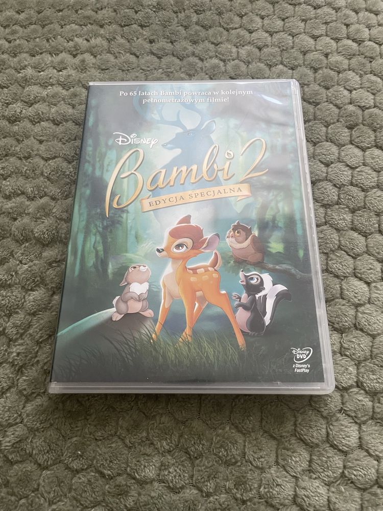 Bajka DVD - Disney Bambi 2 Edycja Specjalna PL film po polsku dubbing