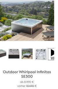 Jacuzzi ogrodowe 13490€ Nowe! Infinitas SE300 na zewnątrz