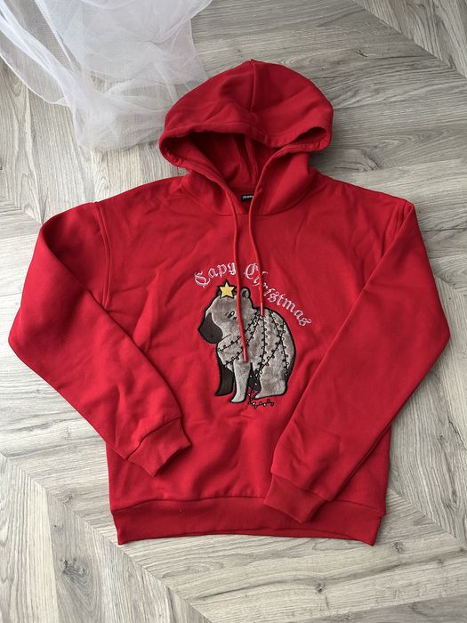 Czerwona Bluza świąteczna