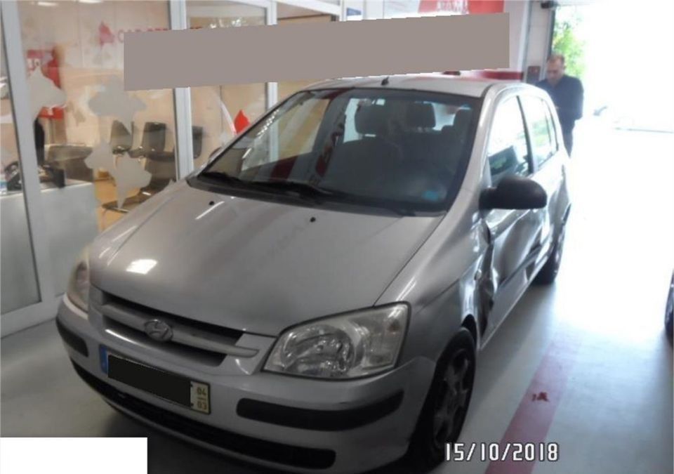 Hyundai Getz 1.1i de 2004 disponível para peças MOTOR VENDIDO