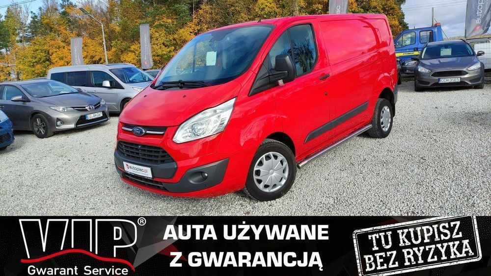 Ford Transit Custom  2.0TDCI 105kM Klima Tempomat Soczewka Czujniki Navi Serwis GWARANCJA
