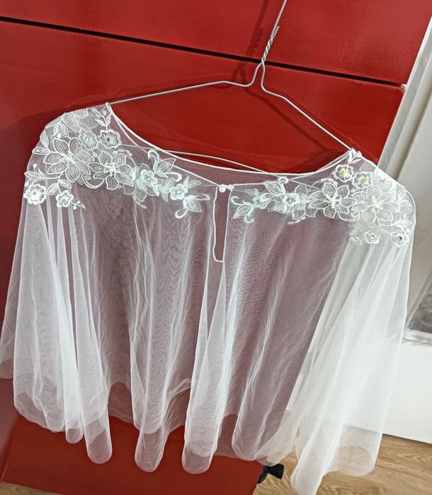 Sukienka Ślubna,bolerko,welon, halka