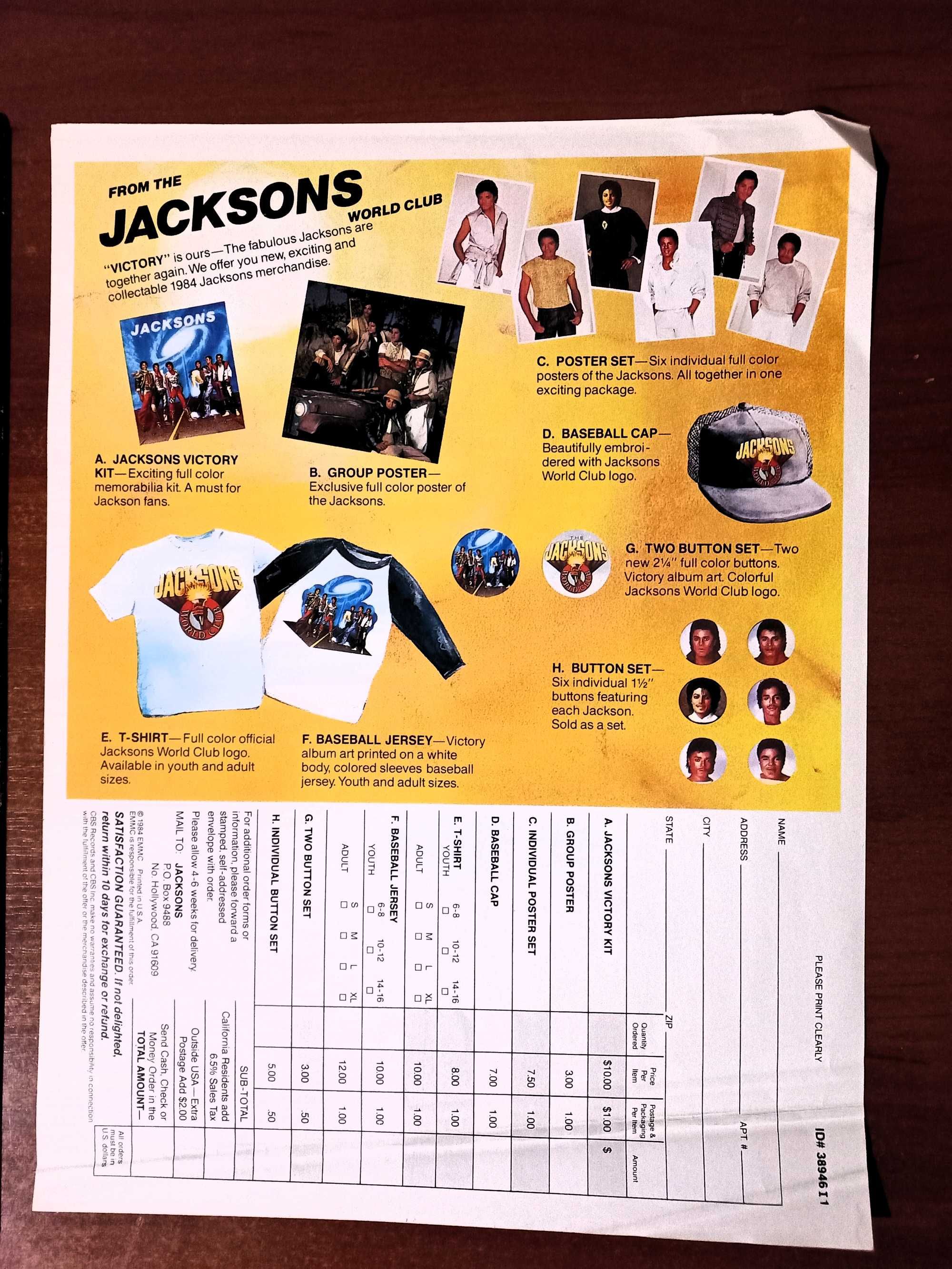 Jacksons – Victory, Vinyl, LP, Album (Michael Jackson)