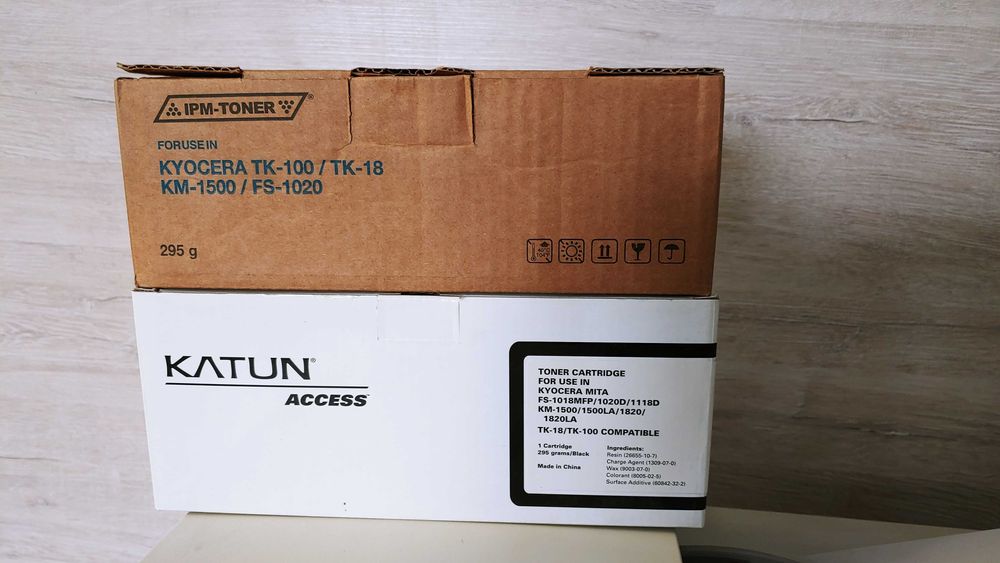 Тонер картридж Kyocera TK-17, TK-18