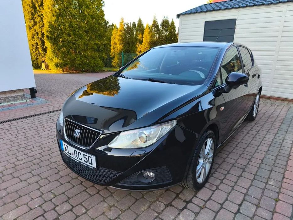 Seat Ibiza 1.6-105KM 2009 Xenon Klimatronic 4El Szyby Skórzana kierownica Alu 16