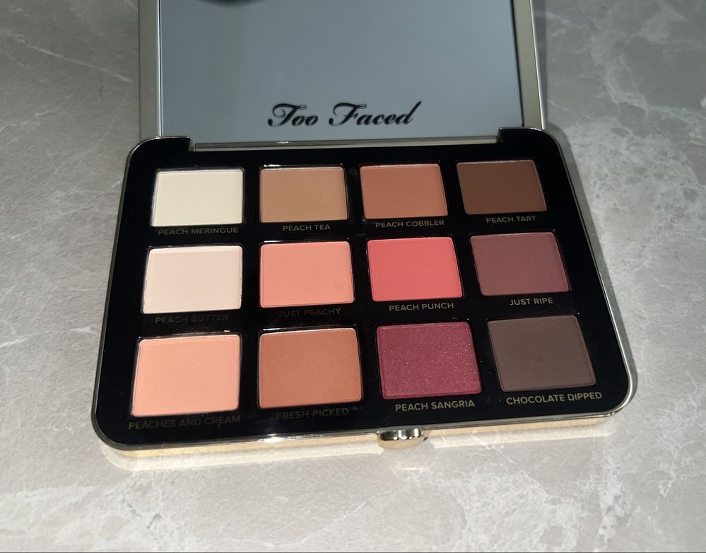 Paleta Cieni Too Faced - Just Peachy Mattes