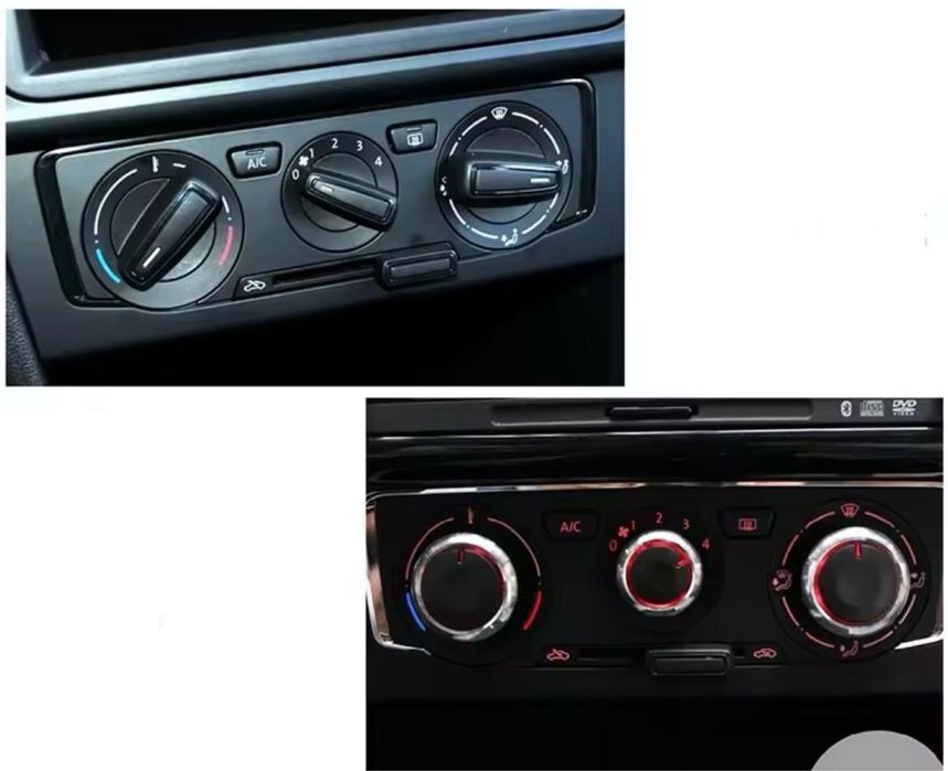 Ручки  крутилки печки Volkswagen Golf 5 MK5 Jetta Tiguan Touran