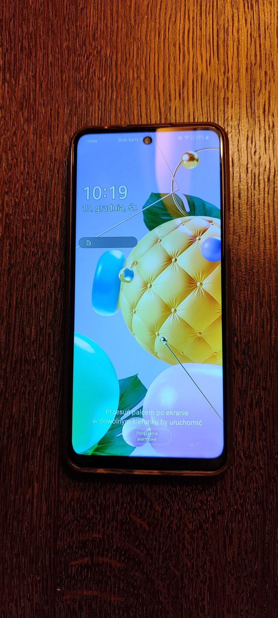 Smartfon LG K52 biały