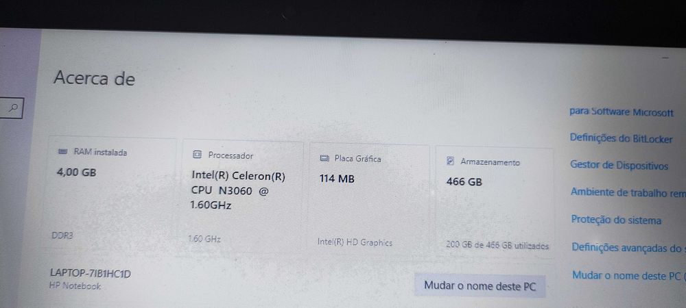 HP Notebook Laptop64552287054210122