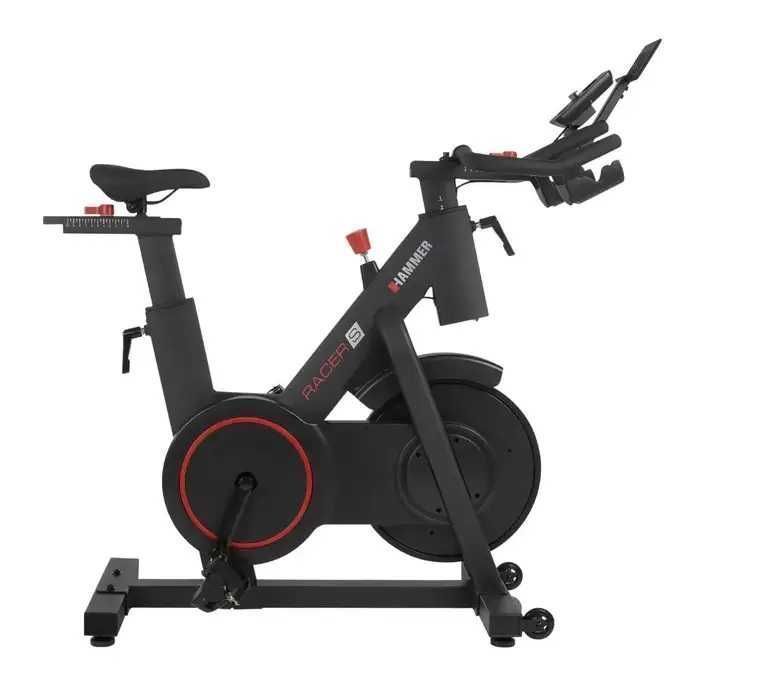 Rower spinningowy magnetyczny HAMMER RACE S  Wirtualne trasy Kinomap
