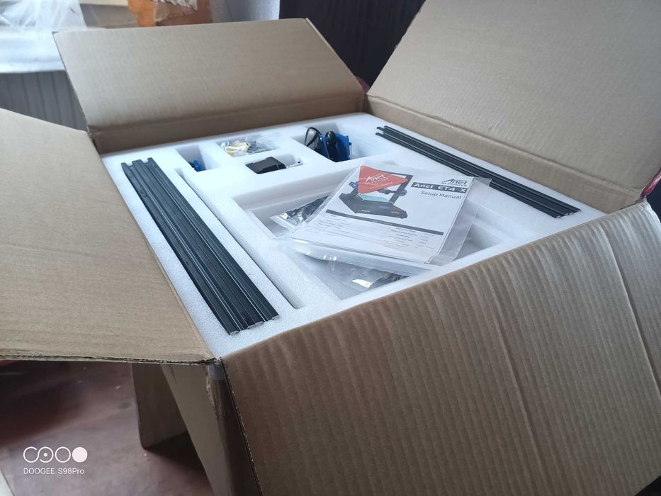 Крутий 3д принтер Anet ET4X 3D 220х220х250 150мм/хв