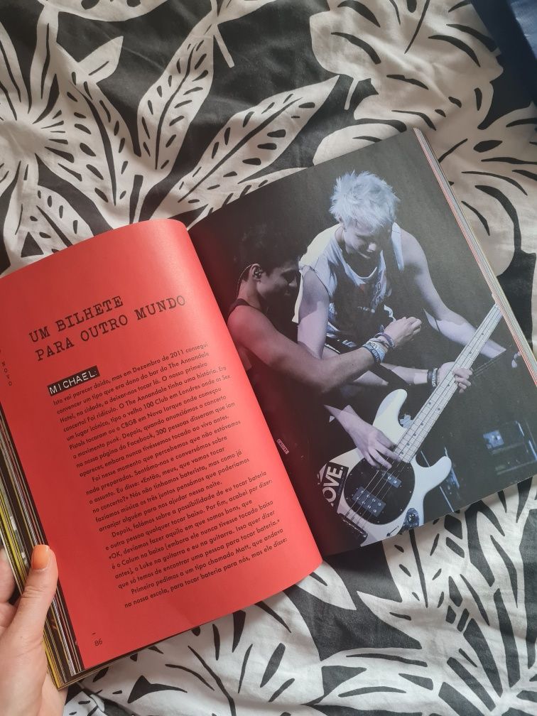 Livro dos 5 Seconds of Summer