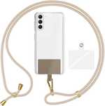 Kaliroo sznurek smycz do telefonu kluczy zapasowy crossbody 160cm beż