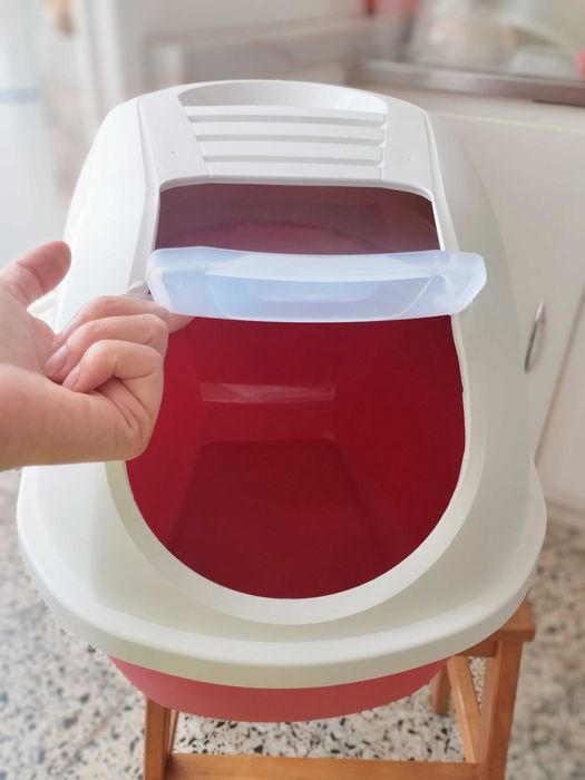 Caixa areia gato nova