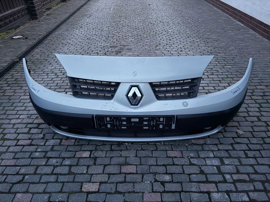 Бампер передній 8200139528 Renault Scenic 2 2003-2006pp №3