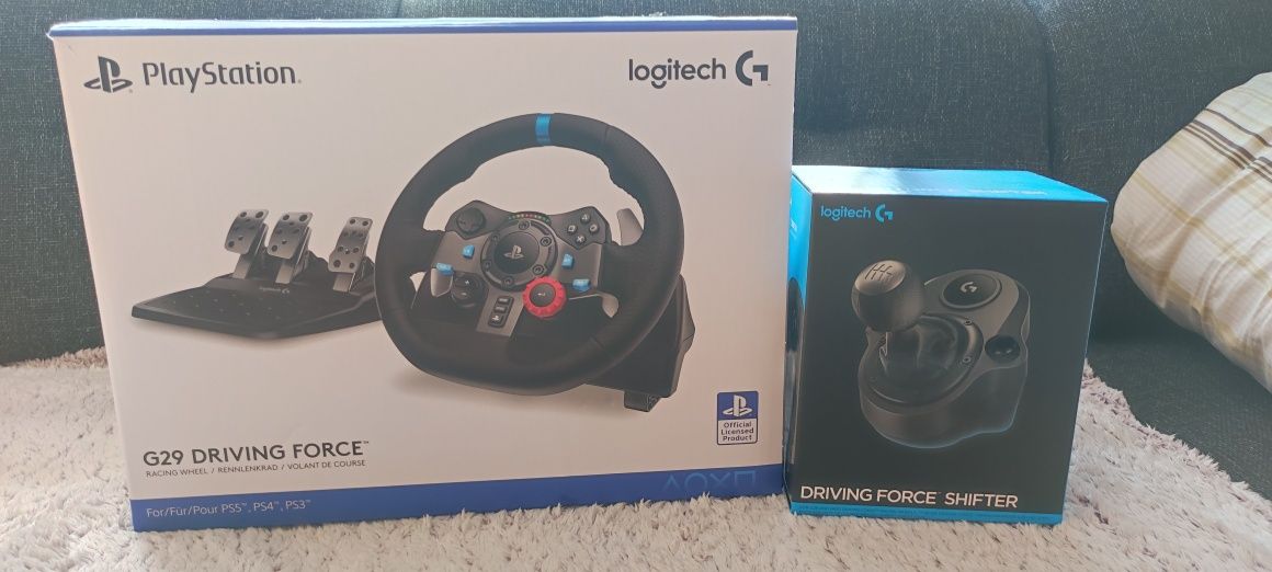 Kierownica do gier Logitech G29 Driving Force + Shifter