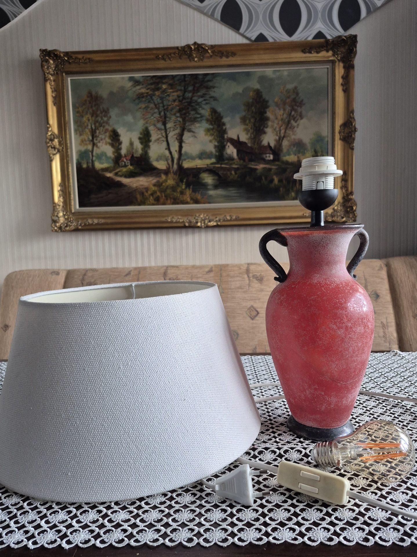 Antyczna Włoska lampa MURANO