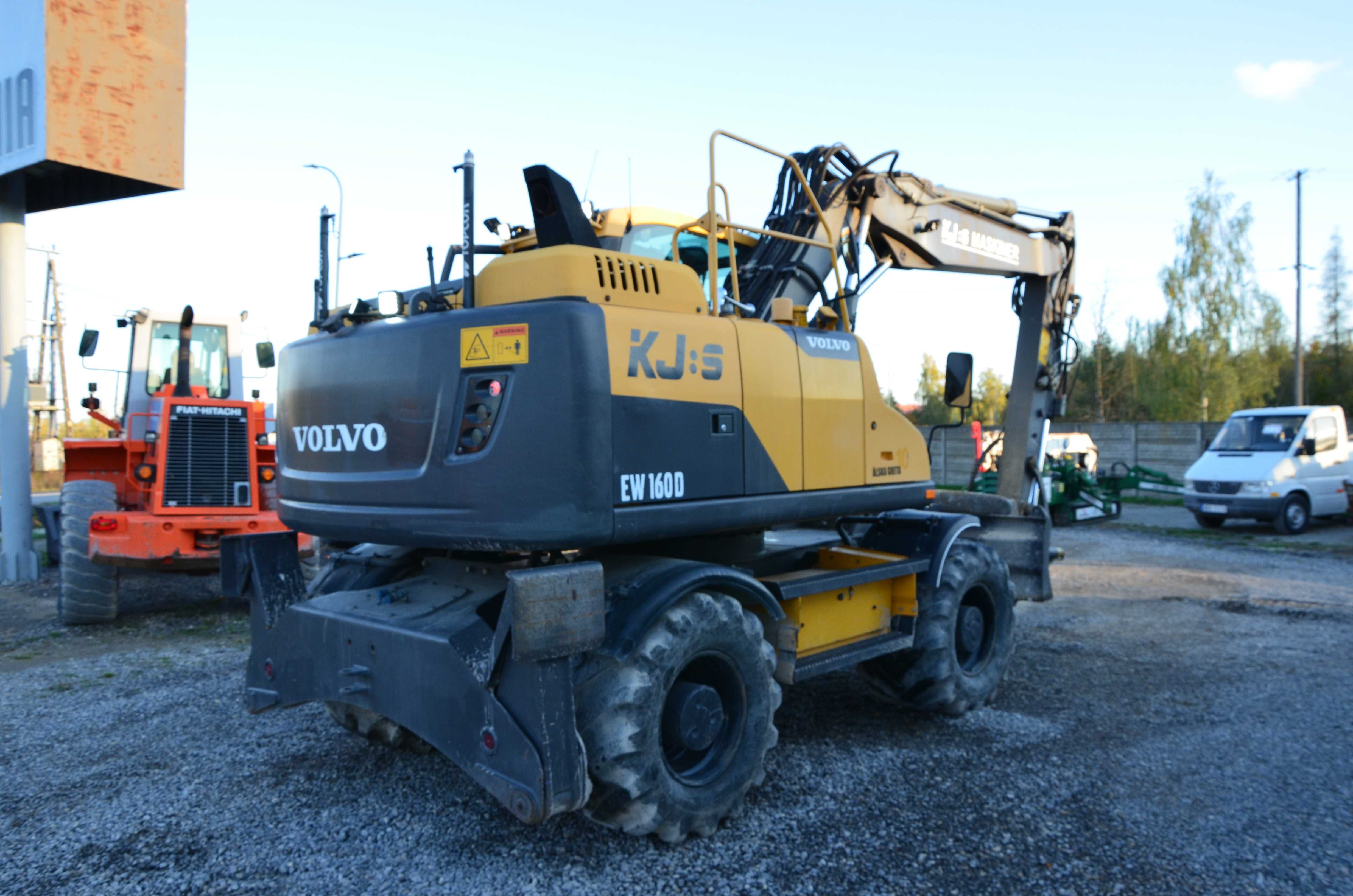 VOLVO EW160 D z rototilem iGPS 3 D TOPCON 2012r, 12900mth