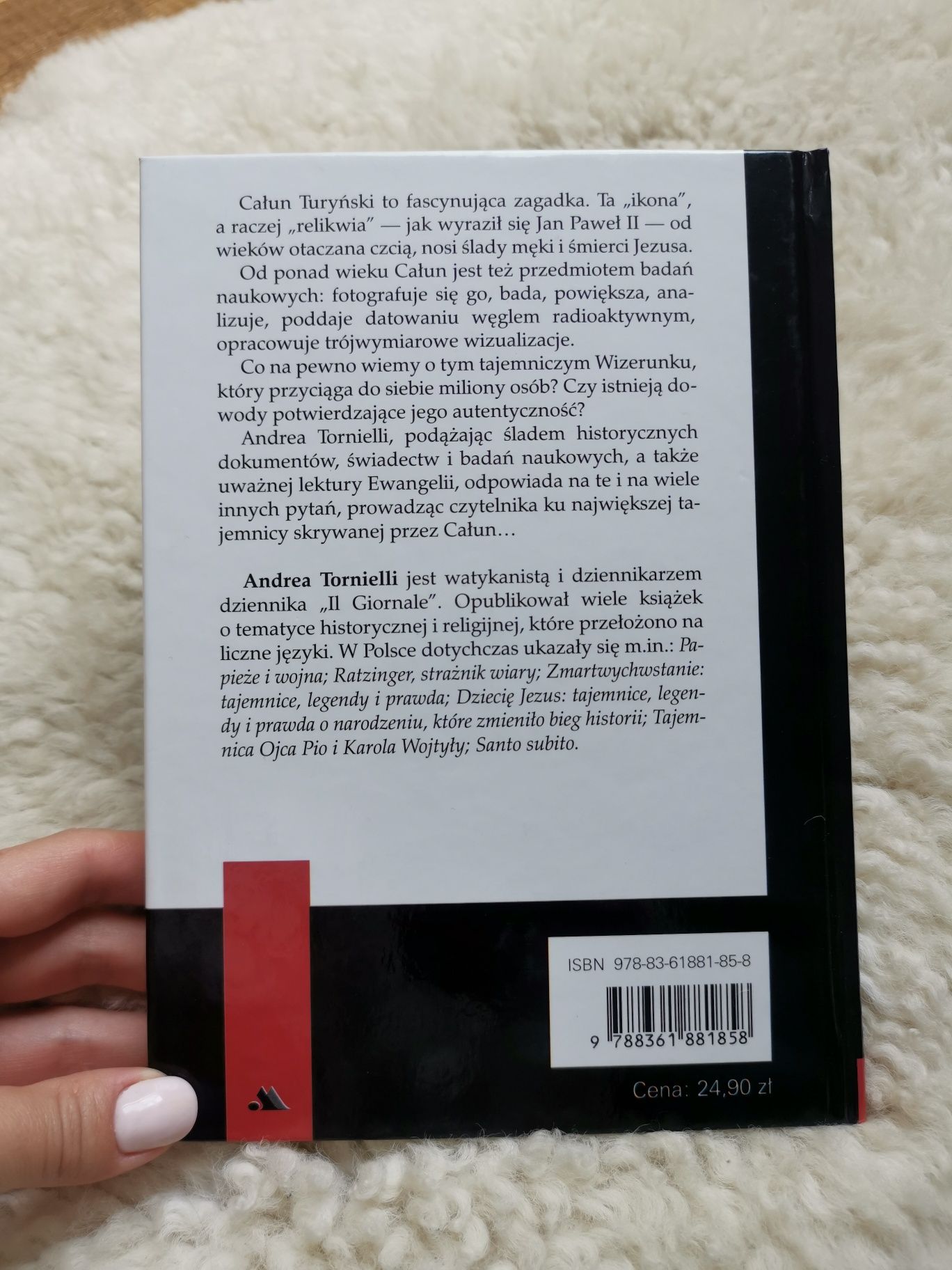 Książka ŚLEDZTWO W SPRAWIE CAŁUNU Andrea Tornielli