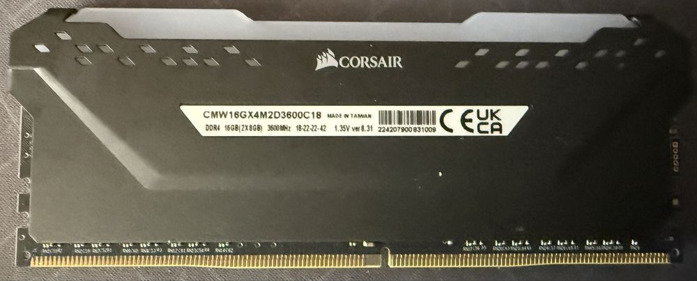 Corsair Vengeance RGB Pro DDR4 3600 MHz 8GB x4 CL18