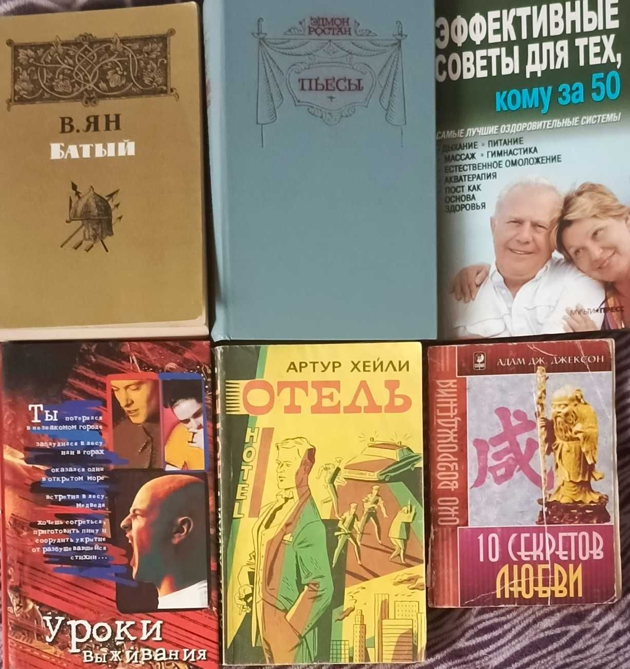 Книжки, автори: Хейлі, Ростан, Ян, Рижская, Рогов, Адам Дж.Джексон.
