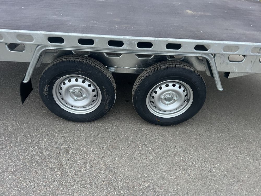 Przyczepa PLATFORMA 4x2m mocna solidna 750kg DMC