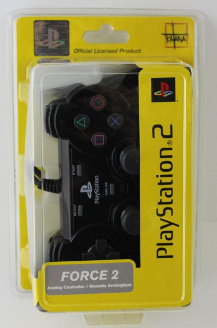 джойстик PS2 HAMA Controller "Black Force" for PS2 (отличное качество)