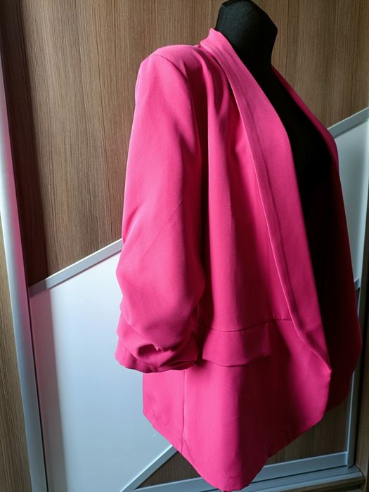 Fuksjowa marynarka sportowa elegancka r.xxl New Collection moda włoska