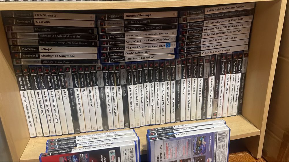 Coleçao videojogos