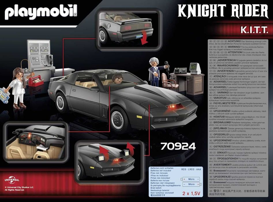Playmobil 70924 - Knight Rider - O Justiceiro