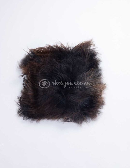 Poduszka dekoracyjna z owczej skóry island płomień 40x40 cm