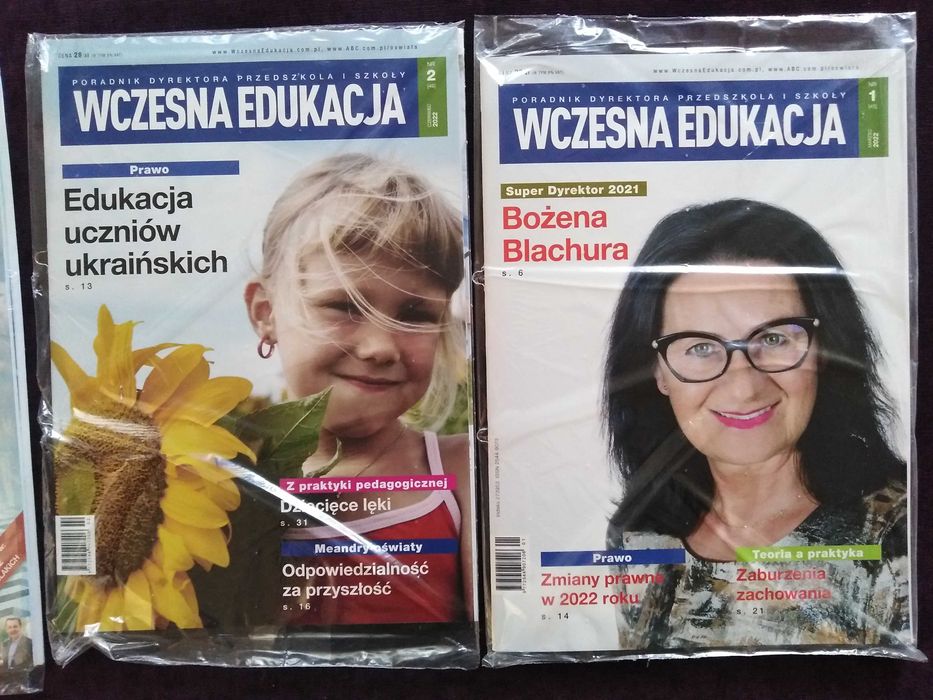 Dyrektor szkoły nr 8, Wczesna edukacja nr 1, 2 prawo, dzieci z Ukrainy