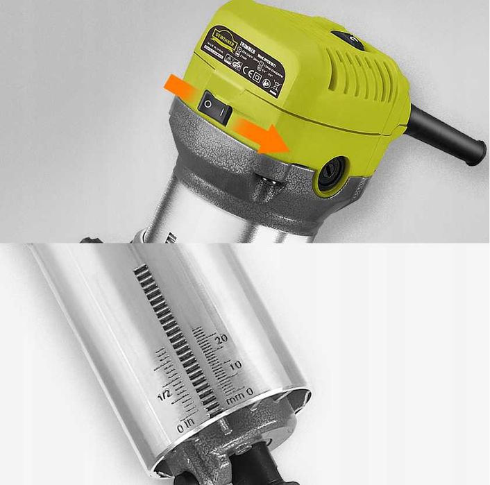 Profesjonalny FREZARKA Górnowrzecionowa DEWINNER 710w Metal (-20%)