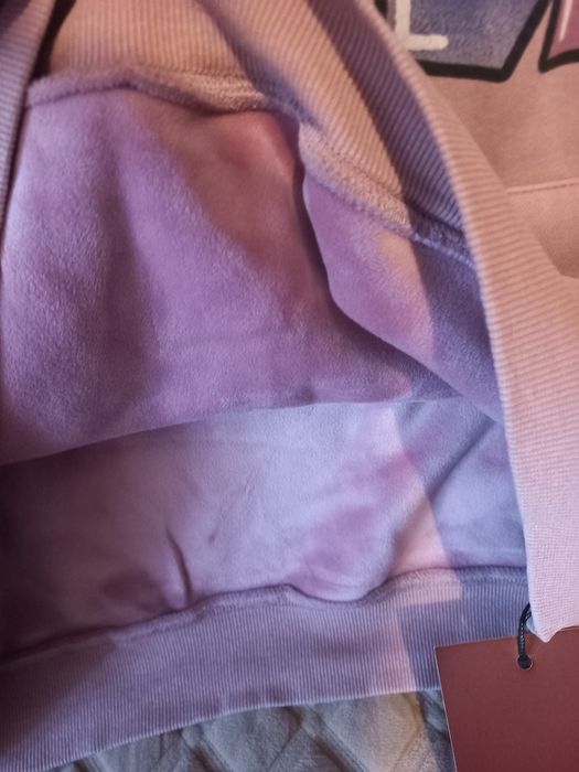 Стильний худі на утепленні велюр, оверсайз.