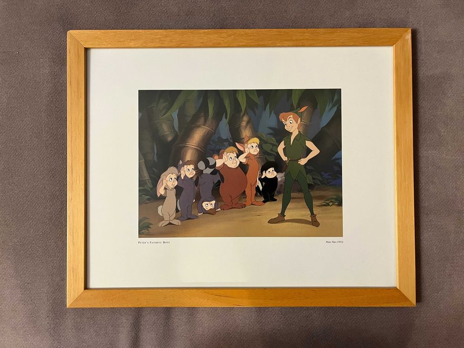 Quadros infantis com motivos de filmes de animação / Disney