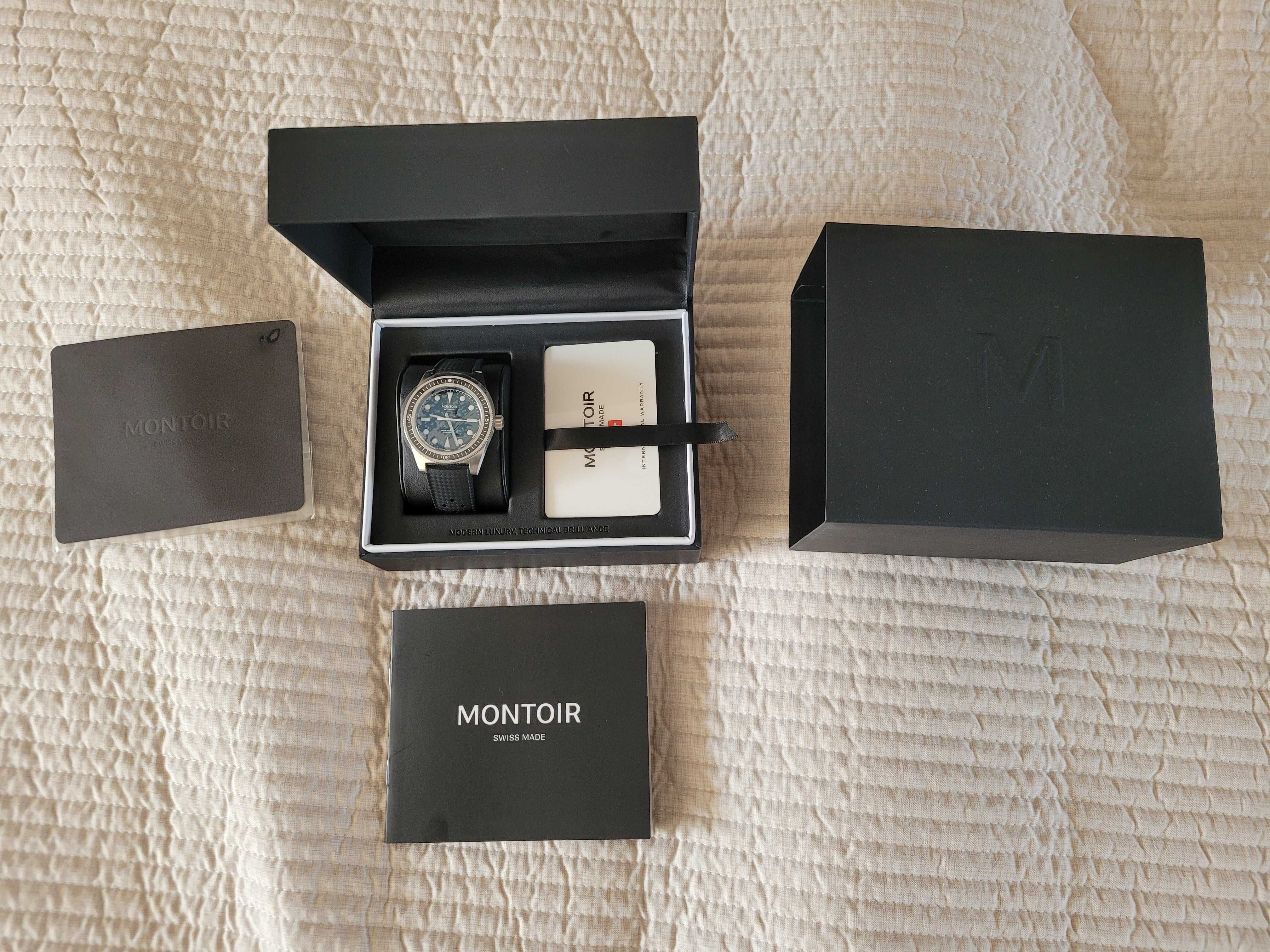 Zegarek Montoir MWMOD-01 V2 Black Diver