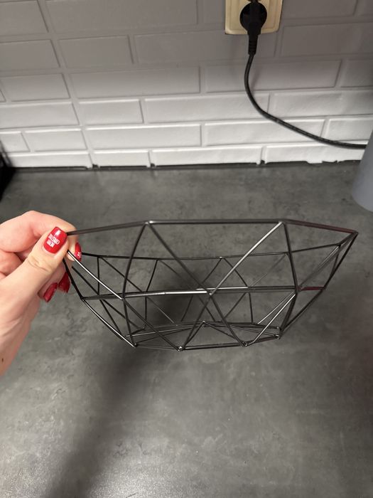 Kosz na owoce metalowy loft