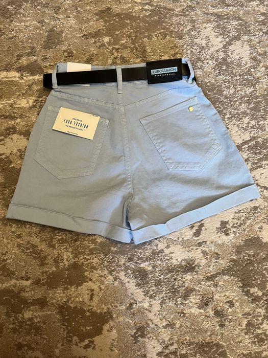 жіночі блакитні шорти