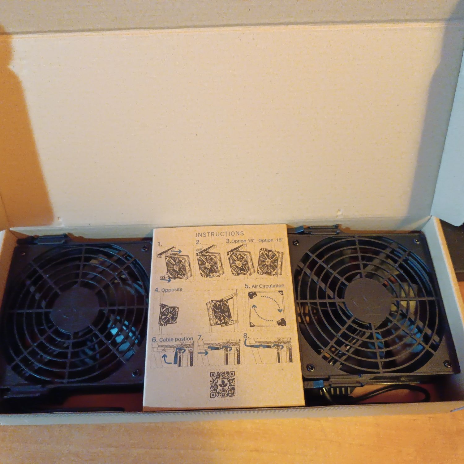 Monkey growbox fan dual