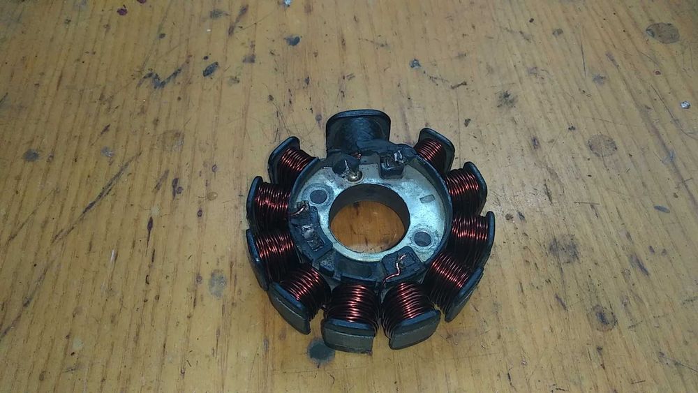 Генератор перемотан cdi  три фазный , переменная обмотка искры