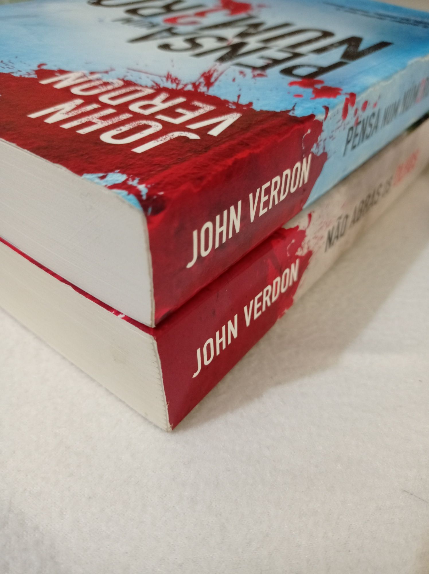 Conjunto: Pensa num Número; Não abras os olhos - John Verdon