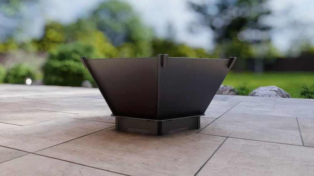 Nowoczesne palenisko ogrodowe grubość 3mm