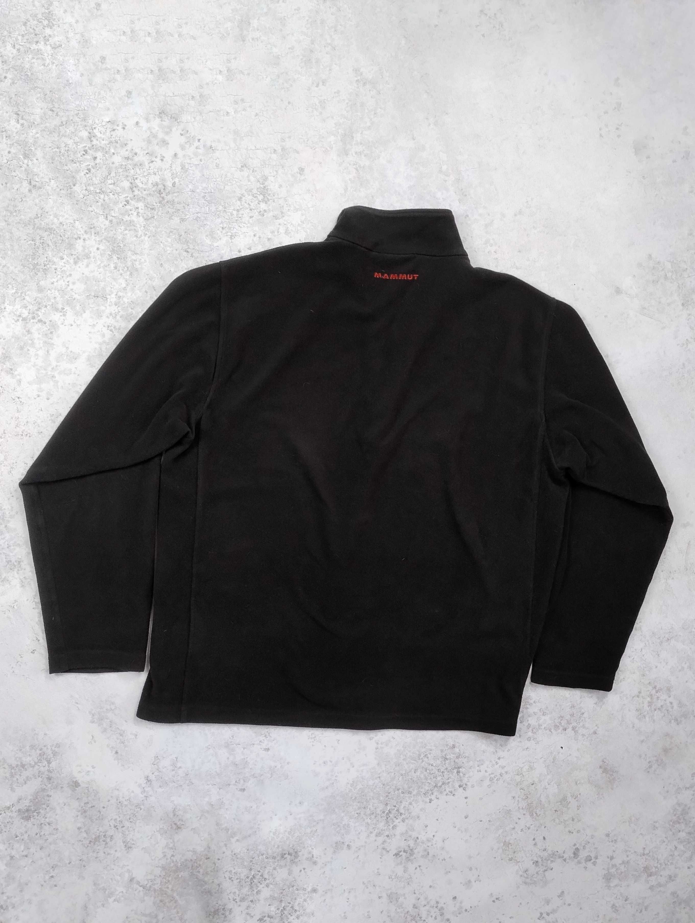 Czarny polar Mammut Tecnopile half zip outdoor turystyczny XXL