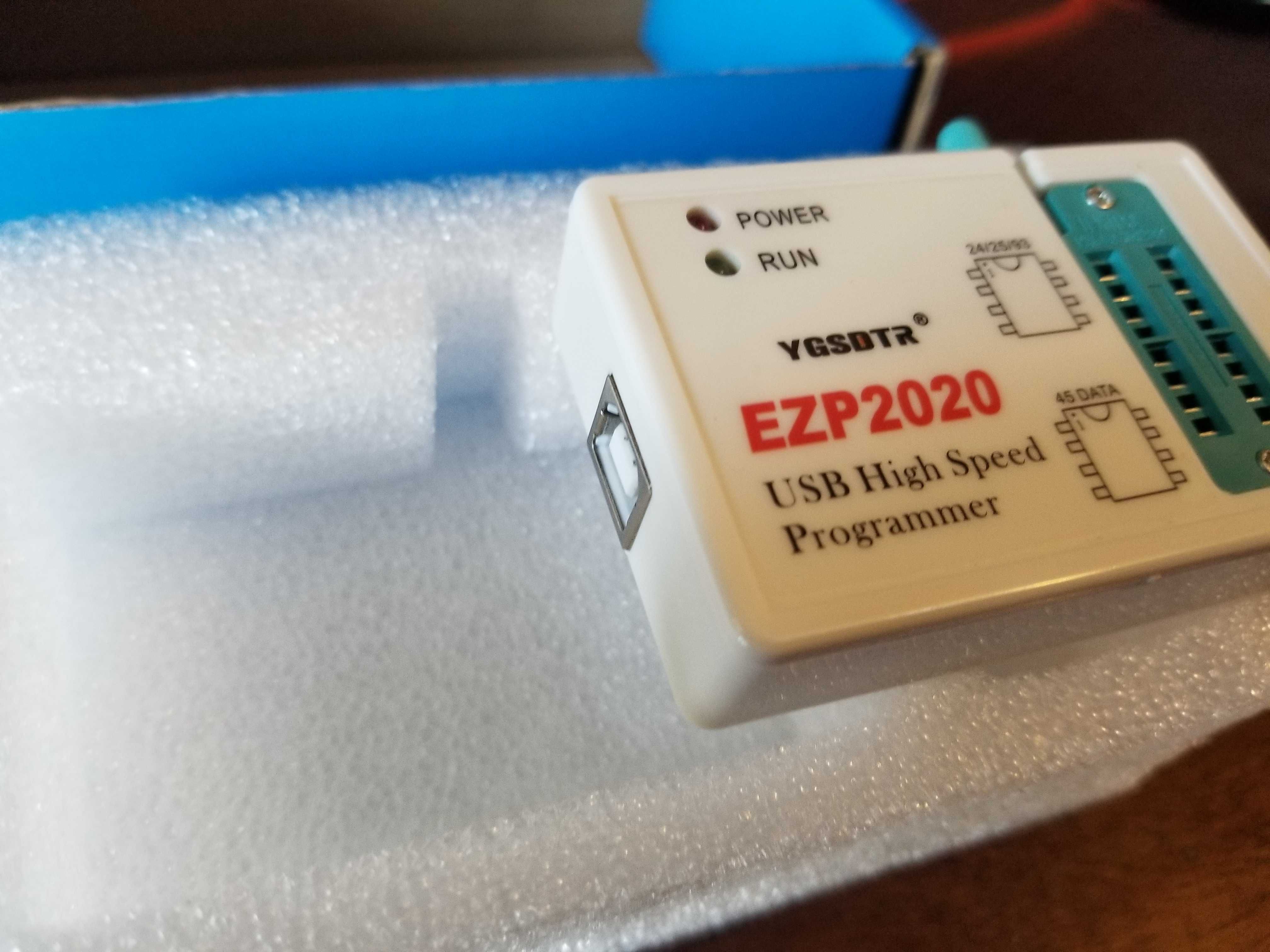 EZP2020 USB програматор FLASH 24/25/93/45 BIOS (не minipro tl866)