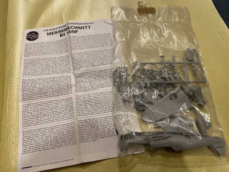 Zestaw: Revell Messerschmitt Bf 109e-4, Bf 109 G-10 i 109 f