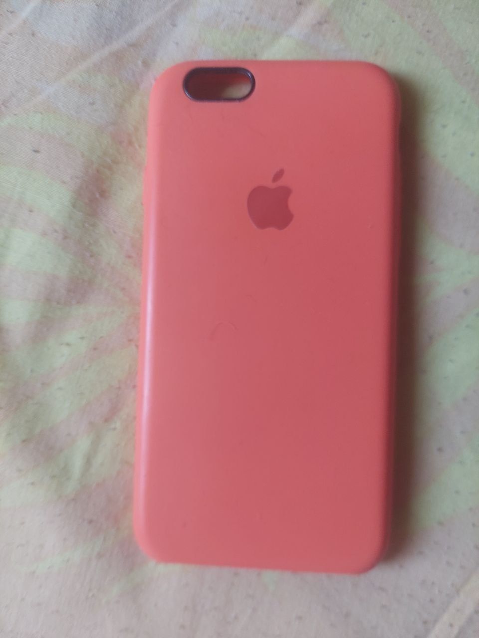 Чохол на iPhone 6s помаранчевий