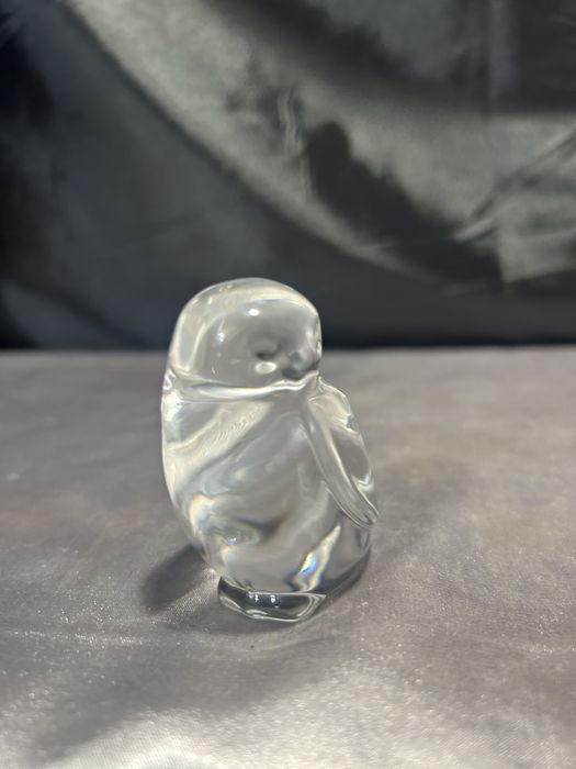 Szklana sowa – Hadeland Glassverk – szkło artystyczne, sygnowane