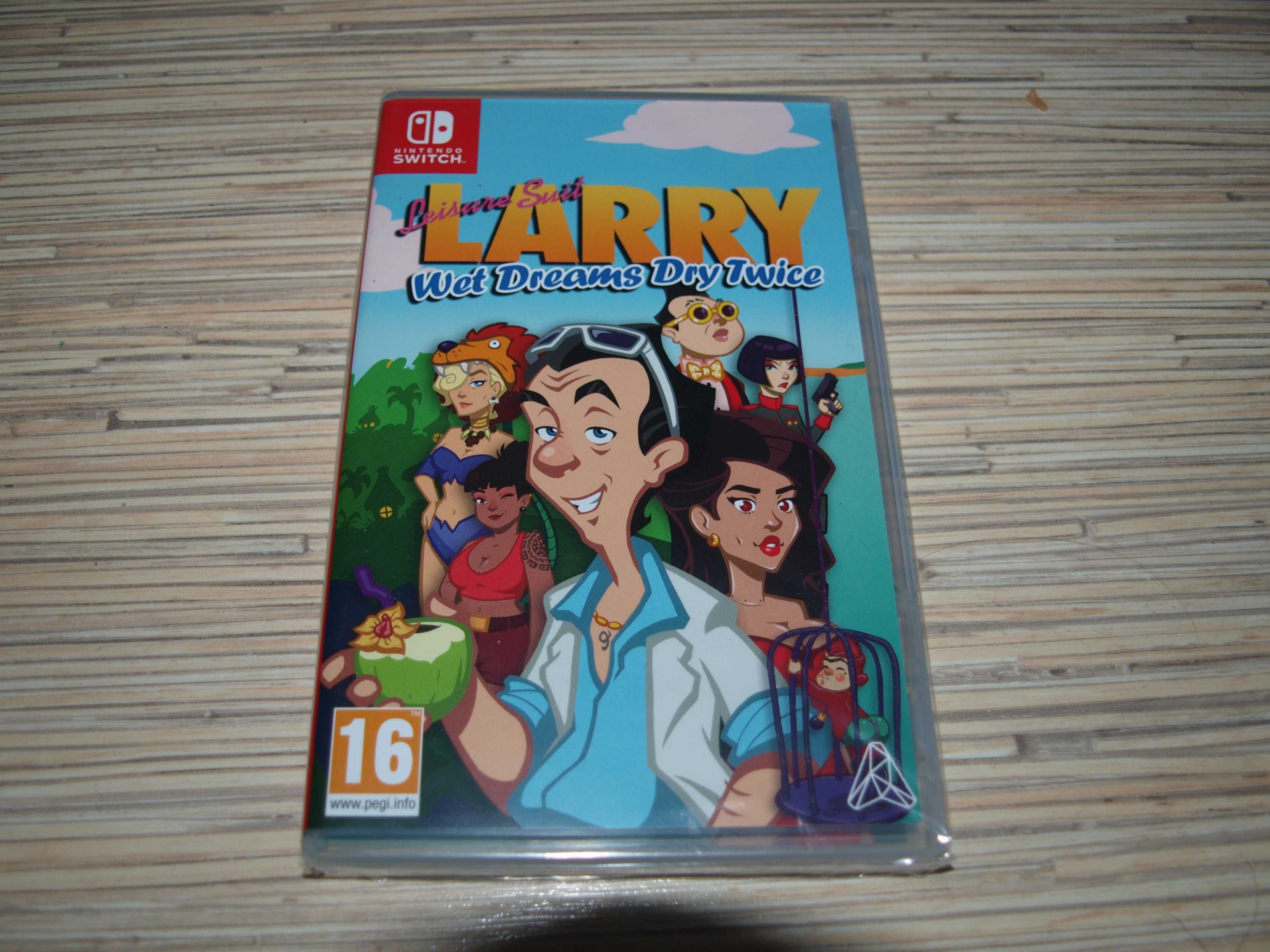 Gra Leisure Suit Larry Wet Dreams Dry Twice PL Nintendo switch nowa!!