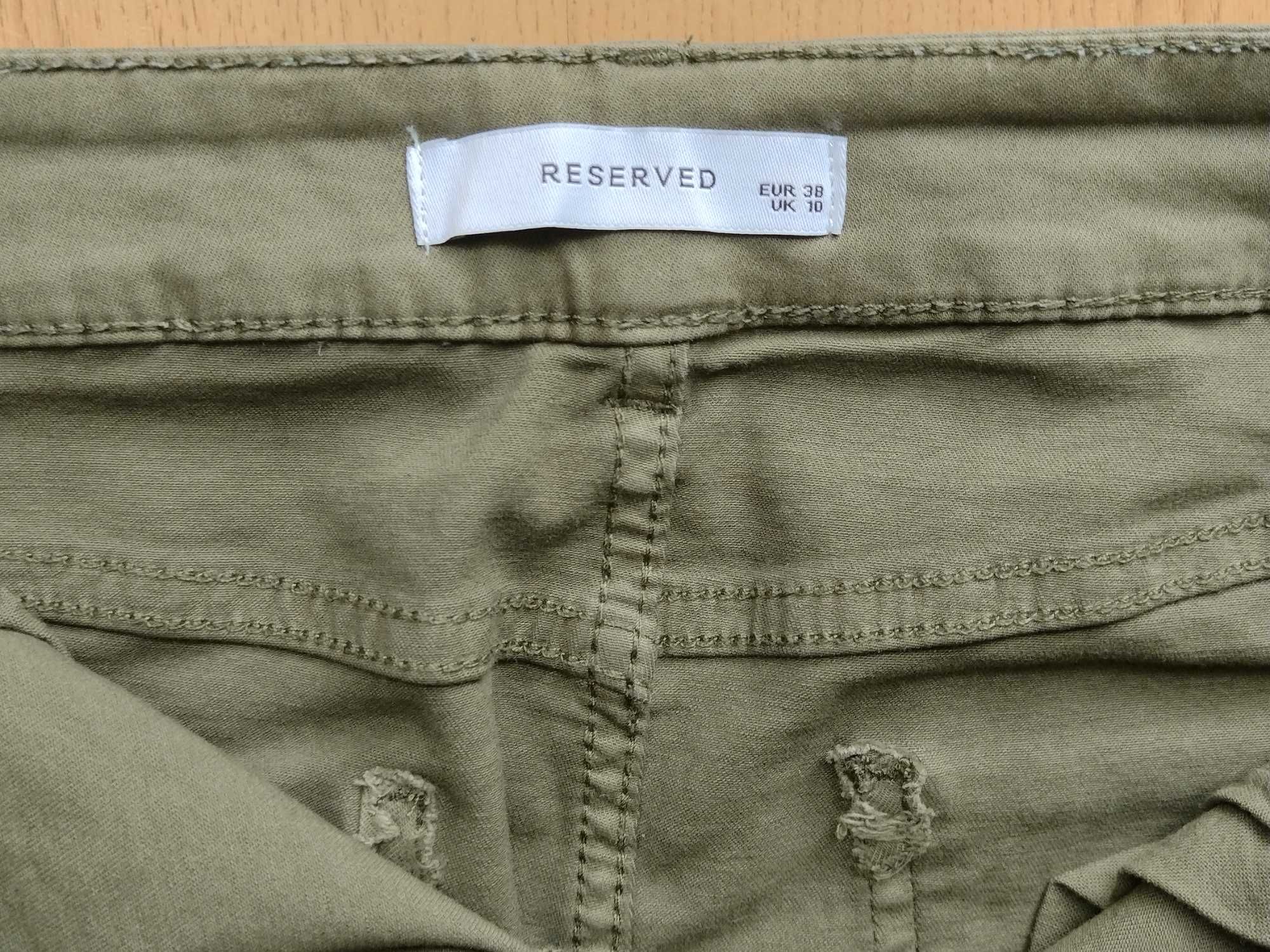 Spódnica Reserved w kolorze khaki rozm. 38